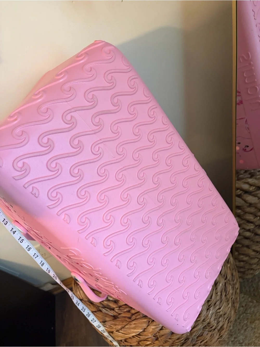 Simply Southern, Large  Pink Flamingo Rubber Tote